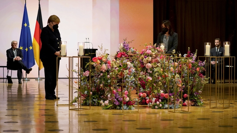 Γερμανία: Εκδήλωση μνήμης για τα 80.000 θύματα του κορωνοϊού