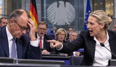 Merz accuses AfD of seeking 'ethnic cleansing' as Bundestag debate turns hostile