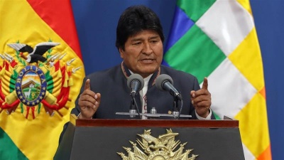 Βολιβία: Πρόωρες εκλογές ανακοίνωσε ο Morales, μετά την έκθεση για παρατυπίες στην ψηφοφορία του Οκτωβρίου