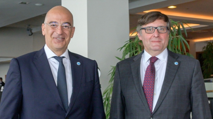 Ο στενός συντονισμός ΗΠΑ – ΕΕ σε Μεσόγειο και Βαλκάνια στη συνάντηση Δένδια – Palmer