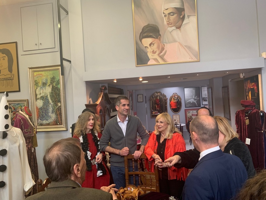 Μπακογιάννης: Το «Σπίτι του Ηθοποιού» ανάσα Πολιτισμού για τα Πατήσια