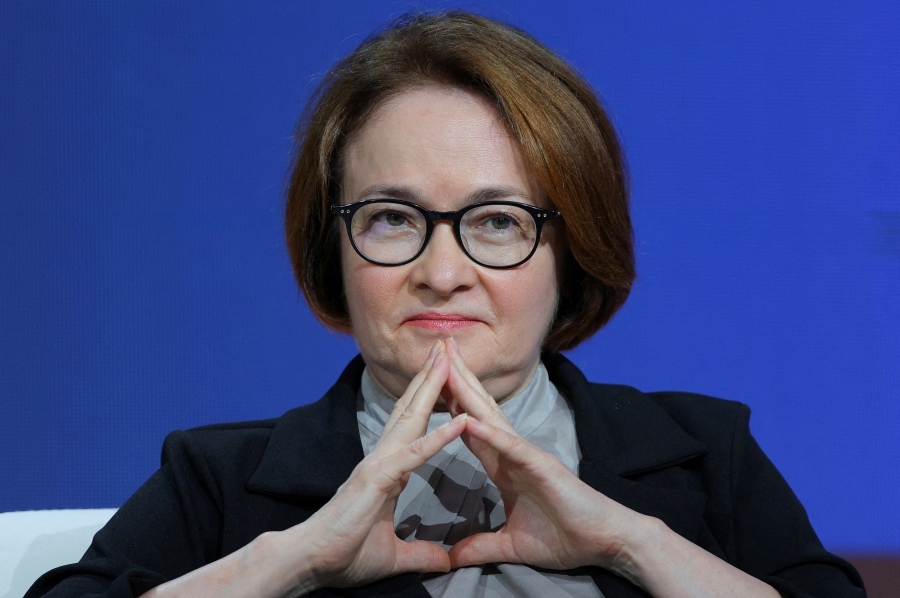Nabiullina (Ρωσία): Τα υψηλά επιτόκια ενισχύουν το ρούβλι και περιορίζουν τον πληθωρισμό