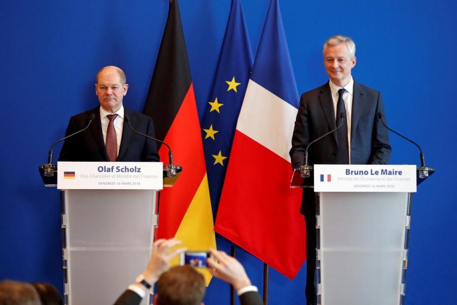 Γερμανία και Γαλλία δεσμεύονται να καταθέσουν κοινές προτάσεις για τη μεταρρύθμιση της Ευρωζώνης τον Ιούνιο του 2018