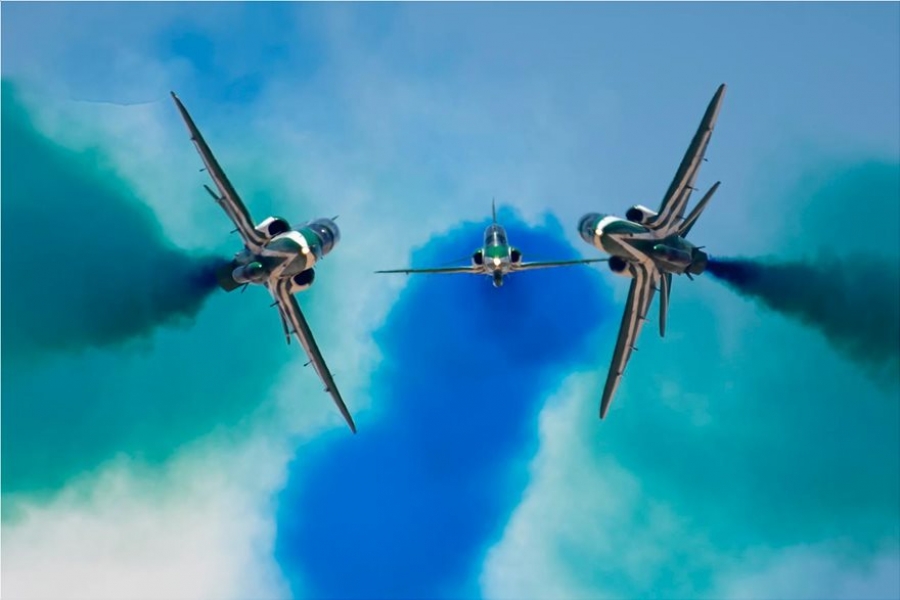 Η εντυπωσιακή αεροπορική άσκηση Ελλάδας - Σαουδικής Αραβίας