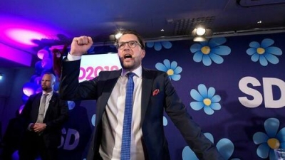 Σουηδία: Ανερχόμενη δύναμη - Δεύτερο μεγαλύτερο κόμμα οι ακροδεξιοί, ευρωσκεπτικιστές «Σουηδοί Δημοκράτες»