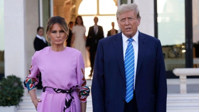 Ακραία πόλωση στις ΗΠΑ: Donald και Melania Trump εναντίον Jimmy Kimmel: «Εκπέμπει ρητορική μίσους, να απολυθεί τώρα»