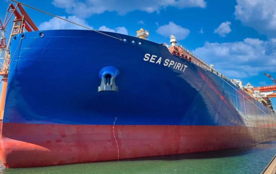 «Sea Spirit» - Παραδόθηκε το πρώτο κινεζικό πλοίο - μαμούθ για μεταφορά LNG σε θερμοκρασίες έως -163 βαθμούς Κελσίου