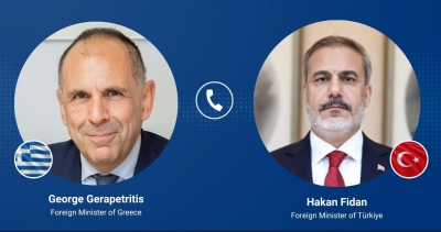 Πρώτη τηλεφωνική συνομιλία Γεραπετρίτη - Fidan - Συμφωνήθηκε συνάντηση στη Σύνοδο του ΝΑΤΟ στις 11 Ιουλίου