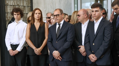 Κηδεύτηκε στο Α' Νεκροταφείο ο εκδότης Σταύρος Ψυχάρης