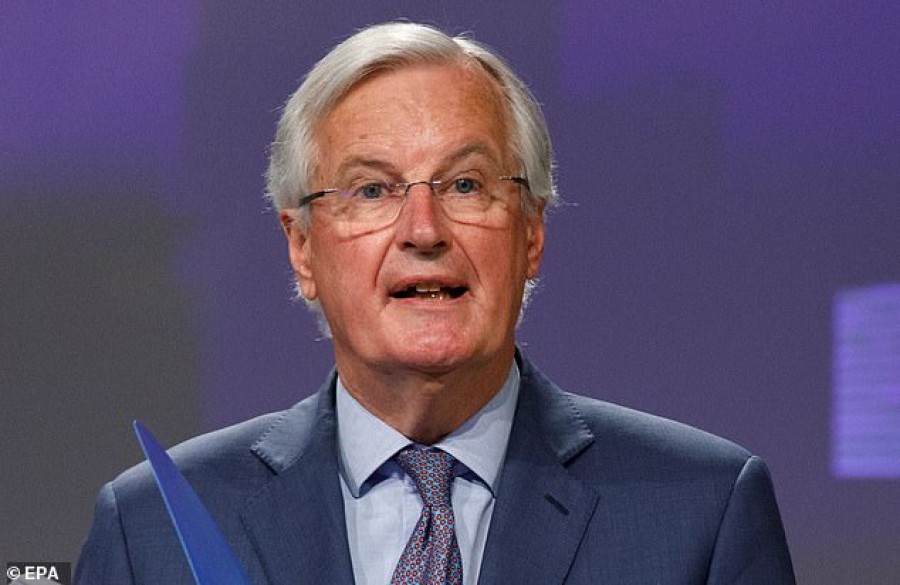 Barnier (ΕΕ): Δεν καταγράφεται σημαντική πρόοδος στις συνομιλίες  για τη σύναψη εμπορικής συμφωνίας με τη Βρετανία