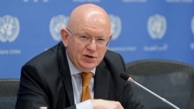 Nebenzya (ΟΗΕ): Η Ουκρανία υπό κάποια μορφή μπορεί να διατηρηθεί, αλλά δεν θα απειλεί τη Ρωσία