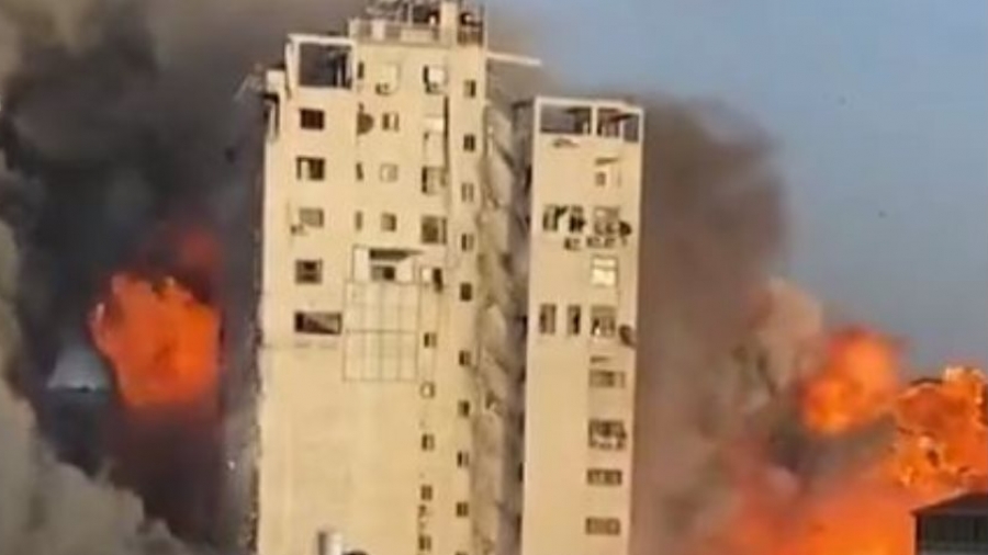 Ισραήλ: Επιβεβαίωσε το βομβαρδισμό του κτιρίου στη Γάζα, γιατί το χρησιμοποιούσε η Χαμάς για στρατιωτικούς σκοπούς
