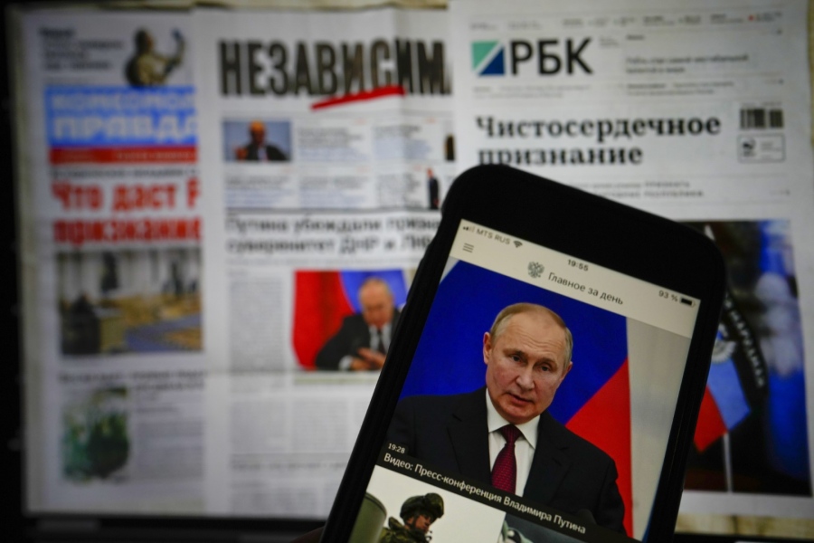 Ρωσία: Nέοι περιορισμοί στην κάλυψη από τα ΜΜΕ, ενόψει των προεδρικών εκλογών