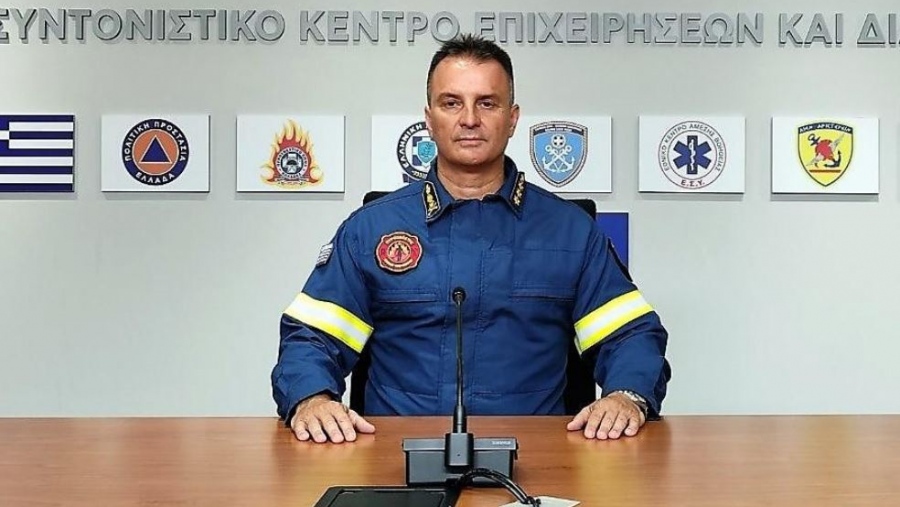 Βαθρακογιάννης (Πυροσβεστική) για τα πύρινα μέτωπα - Ακραίες οι πυρομετεωρολογικές συνθήκες