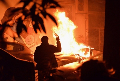 Ένταση στα Εξάρχεια, 14 προσαγωγές