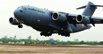 Το θηριώδες C - 17 Globemaster μπλόκαρε ολόκληρο αεροδρόμιο στα σύνορα Ινδίας - Κίνας