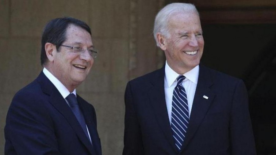 Επιστολή Biden σε Αναστασιάδη: Προσβλέπω σε συνεργασία για την αντιμετώπιση κοινών προκλήσεων