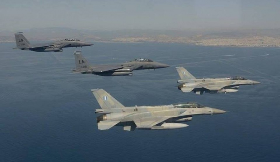 Αεροπορική άσκηση «Ανταίος ΙΙΙ 19» σε όλο το εύρος του FIR Αθηνών με το σύνολο των αεροσκαφών της Πολεμικής Αεροπορίας