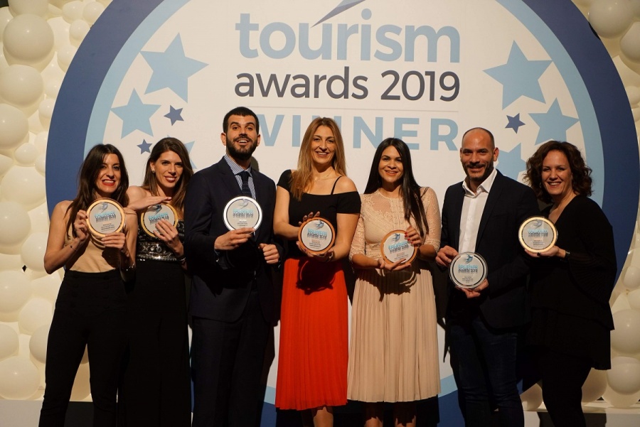 Δώδεκα βραβεία για την HotelBrain στα Tourism Awards 2019
