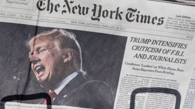 Αγωγή Trump κατά New York Times - Ζητά 15 δις δολάρια για συκοφαντία