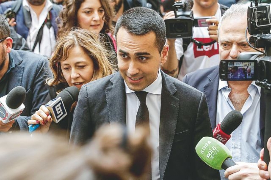 Ιταλία - Πολιτική κρίση:  Διασπάται το κίνημα των Πέντε Αστέρων με την αποχώρηση Di Maio