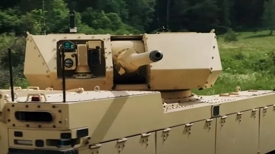 Ρομποτικό τεθωρακισμένο έκανε δοκιμή με... πραγματικά πυρά - Εκτοξεύει και αντιαρματικούς πυραύλους