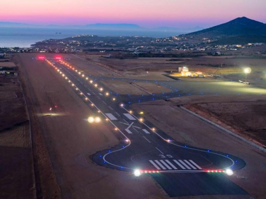 Χρηματοδότηση ύψους 43 εκατ. ευρώ για το νέο αεροδρομίου Πάρου