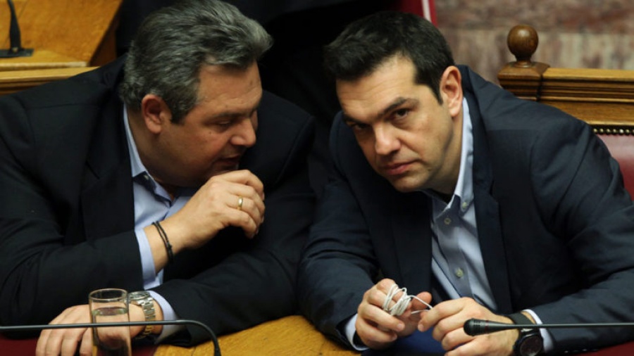 «Λυδία λίθος» για την κυβέρνηση ΣΥΡΙΖ-ΑΝΕΛ το μήνυμα που έστειλε ο Τσίπρας στον Καμμένο