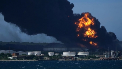 Κούβα: Εκτός ελέγχου η θηριώδης πυρκαγιά σε πετρελαϊκές εγκαταστάσεις - Μαίνεται επί 3 συνεχόμενες ημέρες