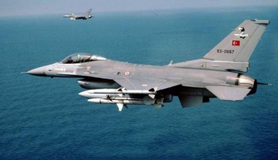 Υπερπτήσεις τουρκικών μαχητικών F-16 πάνω από Παναγιά και Οινούσσες