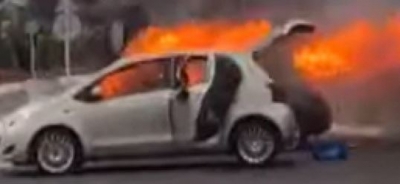 Σοβαρά επεισόδια μεταξύ οπαδών στη Μαλακάσα - Τραυματισμός και καμμένα αυτοκίνητα