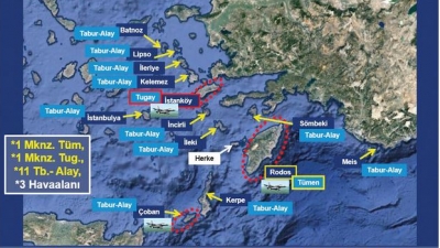 Σε... παραλήρημα η Τουρκία διεκδικεί Λέσβο, Χίο, Ρόδο, Λήμνο, Ικαρία κι άλλα 17 ελληνικά νησιά - Τι απαντά η Αθήνα