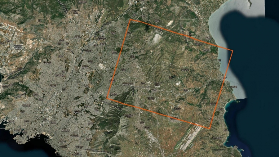 Πυρκαγιά Πεντέλης: Ενεργοποίηση της Υπηρεσίας Copernicus για την χαρτογράφηση των περιοχών