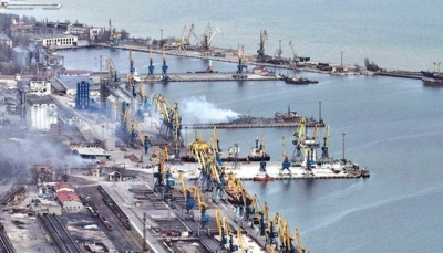 O ηγέτης των αυτονομιστών του Donnetsk προαναγγέλλει εξαγωγές σιτηρών και μετάλλων από το λιμάνι της Μαριούπολης