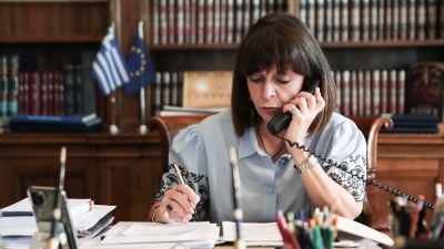 Σακελλαροπούλου (Πρόεδρος της Δημοκρατίας): Επικοινωνία με Αναστασιάδη (Κύπρος) για τις τουρκικές προκλήσεις