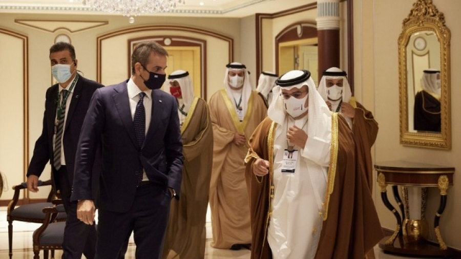 Επενδύσεις, τουρισμός και άμυνα στο επίκεντρο της συνάντησης Μητσοτάκη με τον bin Salman
