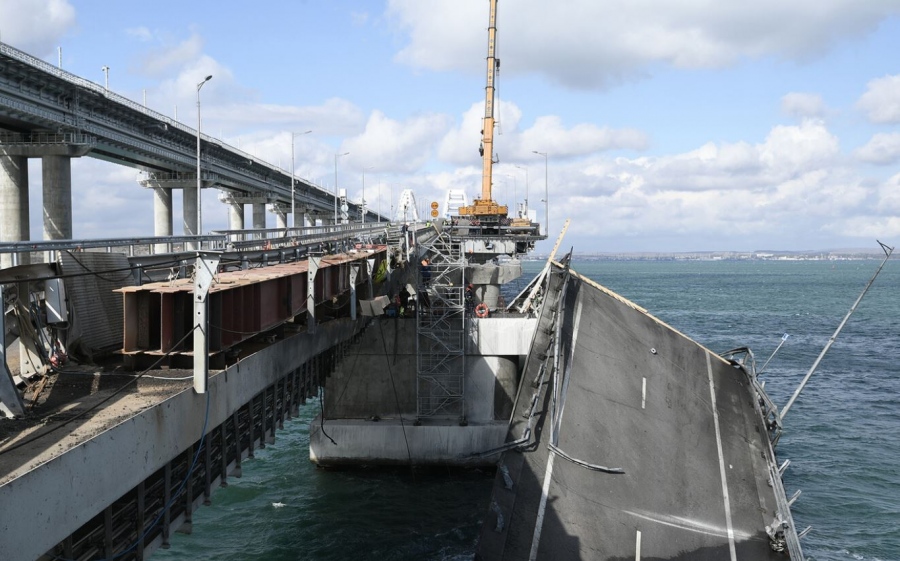 Ρωσία: Απέτυχε η επίθεση των Ουκρανών στη Γέφυρα της Κριμαίας – Έγινε έκρηξη αλλά παραμένει λειτουργική