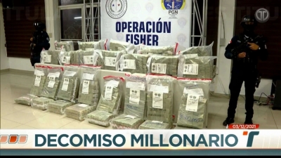 Παναμάς: Κατάσχεση - μαμούθ 10 εκατ. δολαρίων που προέρχονται από εμπόριο ναρκωτικών