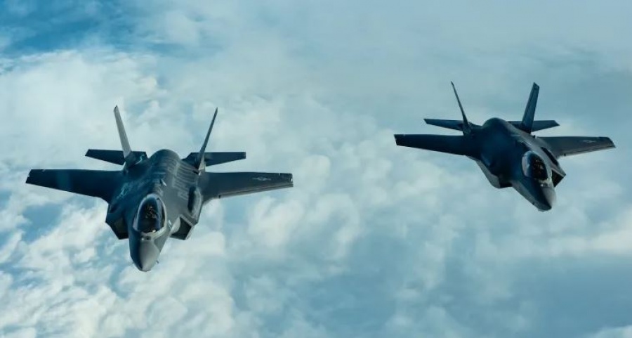 Σε πλήρη εξέλιξη βρίσκεται η πολυεθνική άσκηση «Ηνίοχος 2019» - Μαχητικά F 35  πάνω από την Αθήνα