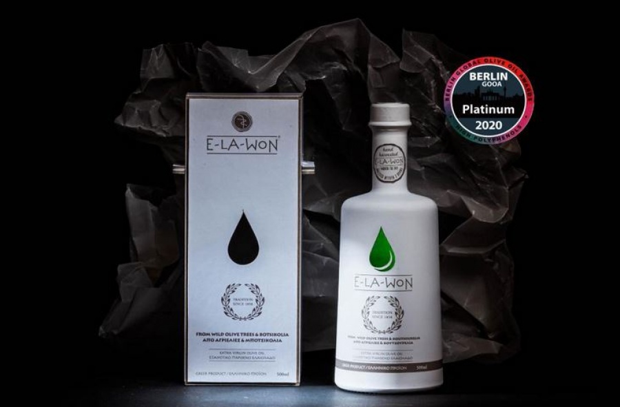 Η E - LA - WON με Platinum στα elite olive oils του κόσμου