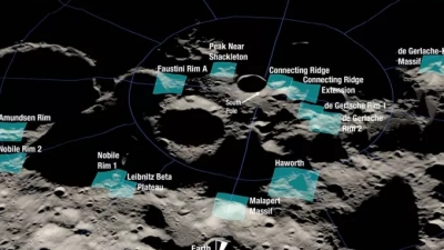 NASA: Αυτές είναι οι 13 υποψήφιες περιοχές για την αποστολή αστροναυτών στη Σελήνη