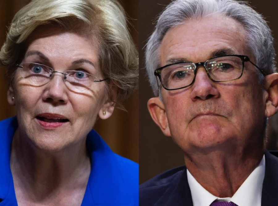 ΗΠΑ: Οι Δημοκρατικοί ζητούν μείωση επιτοκίων από τη Fed για να μη σκάσει η «φούσκα» της πράσινης μετάβασης