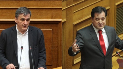 Γεωργιάδης: Κάνετε τα κοκόρια στην ελληνική Βουλή - Τσακαλώτος: Βοηθούσατε τους Γερμανούς