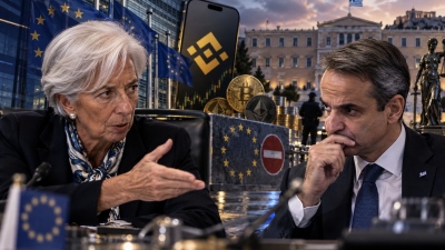 Αποκάλυψη - Παρέμβαση της Lagarde σε Μητσοτάκη… για το μπλόκο σε Binance - Η ελληνική άδεια θα άνοιγε την πόρτα στην ΕΕ