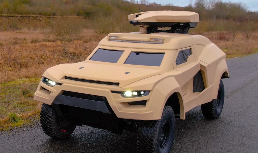 Ο Βελγικός Στρατός ξεκίνησε τις δοκιμές του υβριδικού θωρακισμένου οχήματος Cockerill