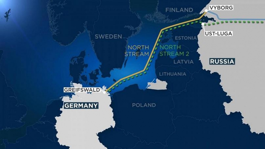 Gazprom: Θα είναι σίγουρα έτοιμος το 2021 ο αγωγός Nord Stream 2