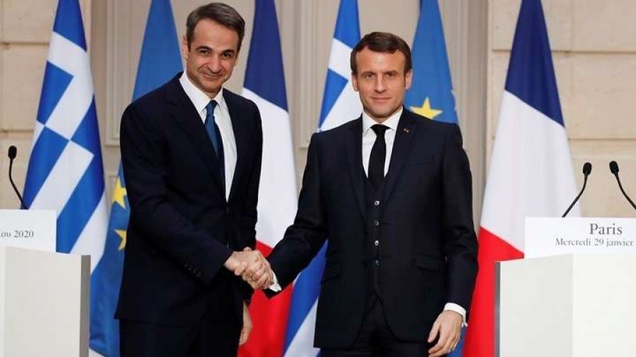 Τουρκία και εξοπλιστικά στο επίκεντρο Μητσοτάκη με Macron - Συμφωνία για κοινό μέτωπο απέναντι στην Τουρκία - Σταματούν οι προκλήσεις, αλλιώς κυρώσεις