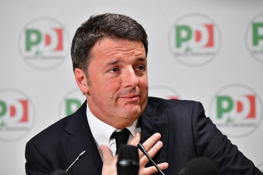 Renzi: Η Ιταλία κινδυνεύει να βυθιστεί στην ύφεση σε περίπτωση πρόωρων εκλογών το φθινόπωρο του 2019