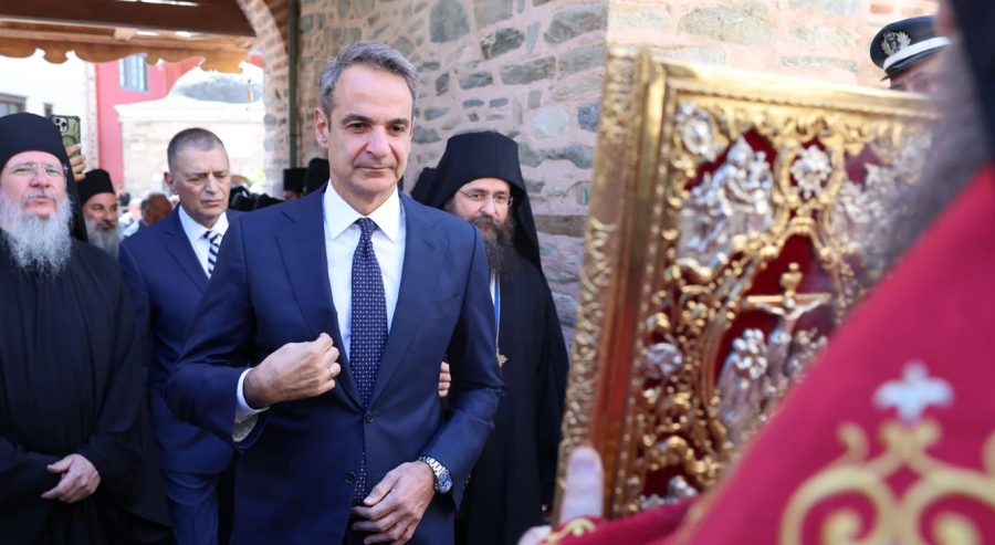 Κάθετος ο Μητσοτάκης από το Άγιον Όρος: Δεν υπάρχει καμία περίπτωση να αλλάξει ο χαρακτήρας της Μονής Σινά