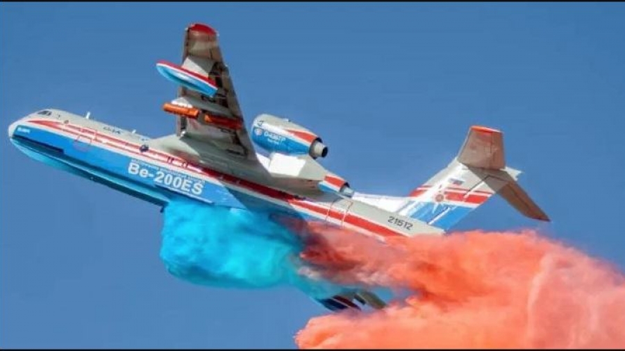 Συνετρίβη ρωσικό πυροσβεστικό αεροπλάνο που επιχειρούσε στις φωτιές στην Τουρκία